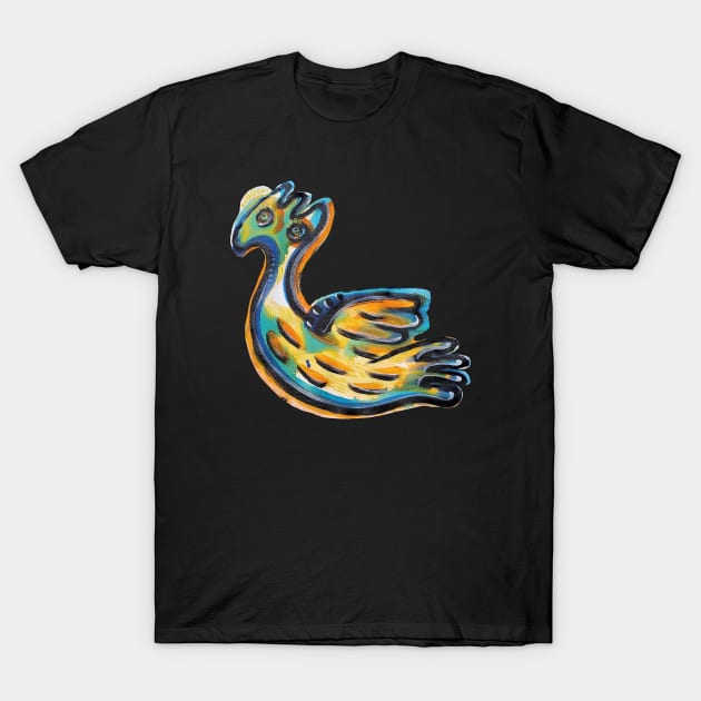 bird T-Shirt by Angel Rivas